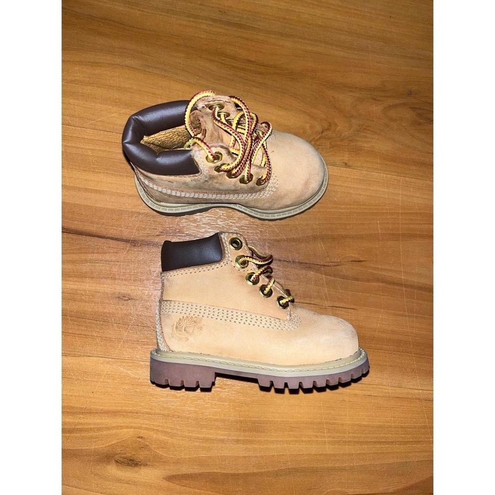 Baby Timberland Construction Butter Lace Up Boots